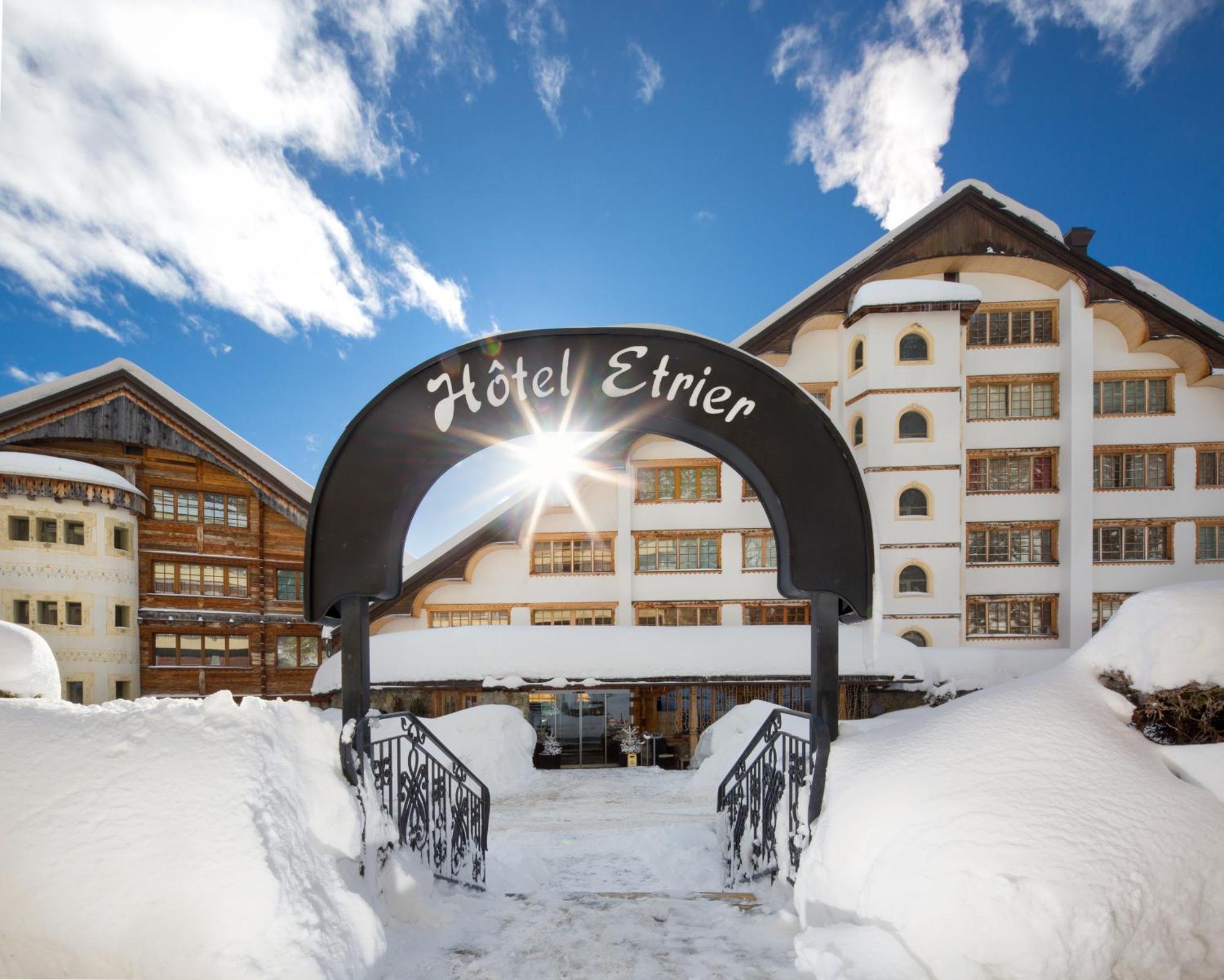 Hotel Etrier Crans-Montana Kültér fotó